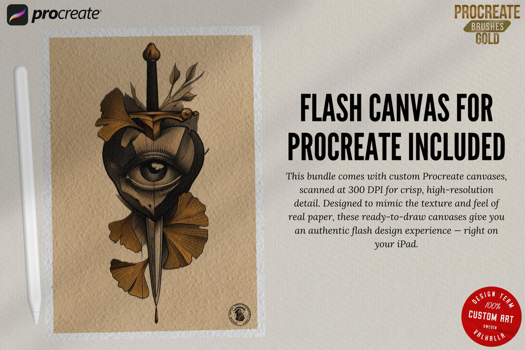 Real Needles – 80 Procreate Brushes – preview 7