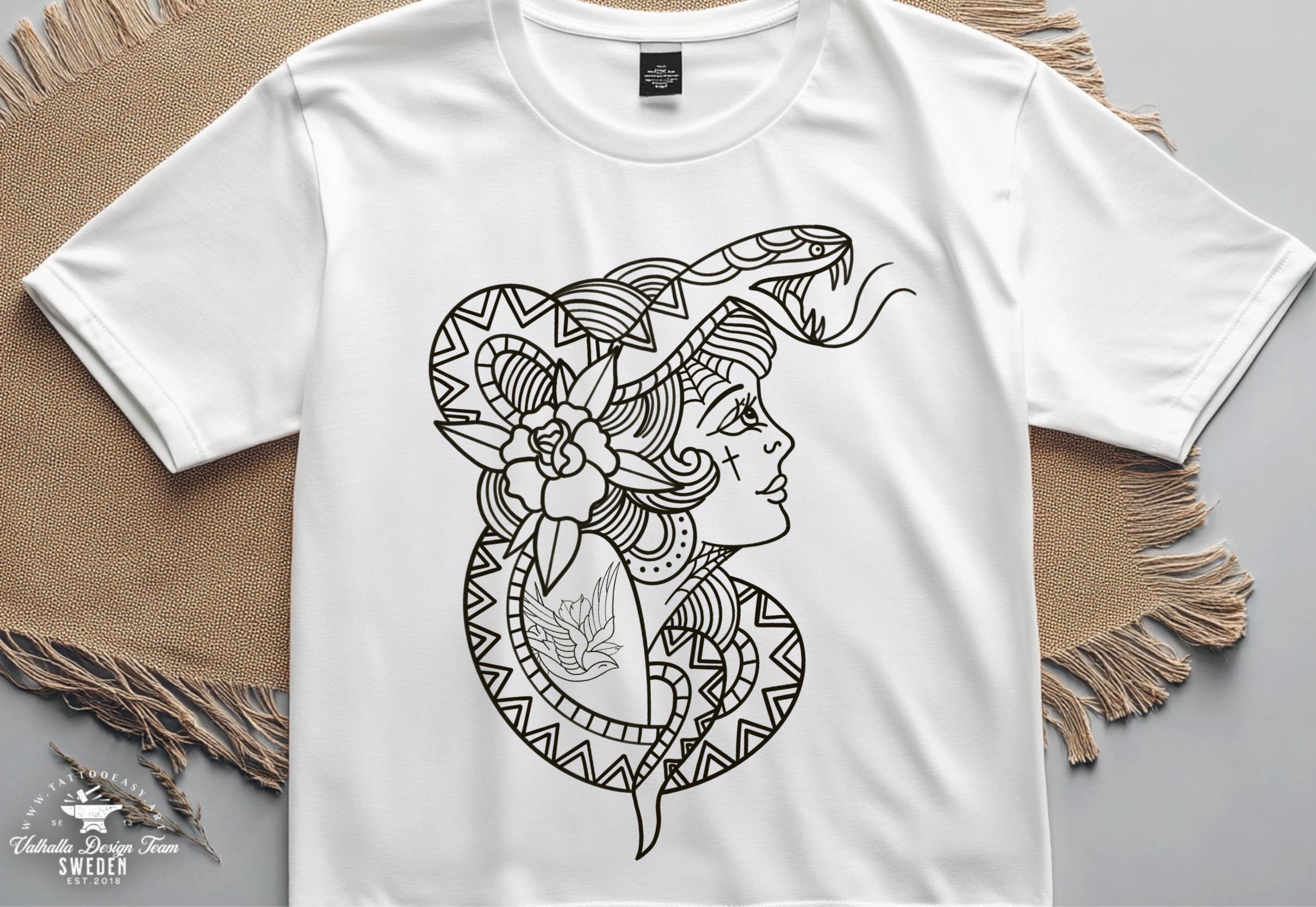Traditional vol.5, 115+ tattoo ideas, outlined traditional stencils, made in Sweden
