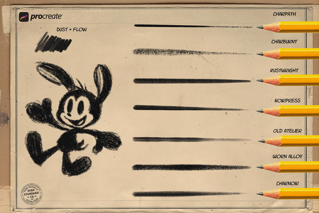 Pencil Toolbox – Procreate Brushes – preview 5