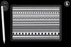 Procreate Tattoo Brushes: Polynesian & Maori Tribal Art Stamps + PNG Bundle