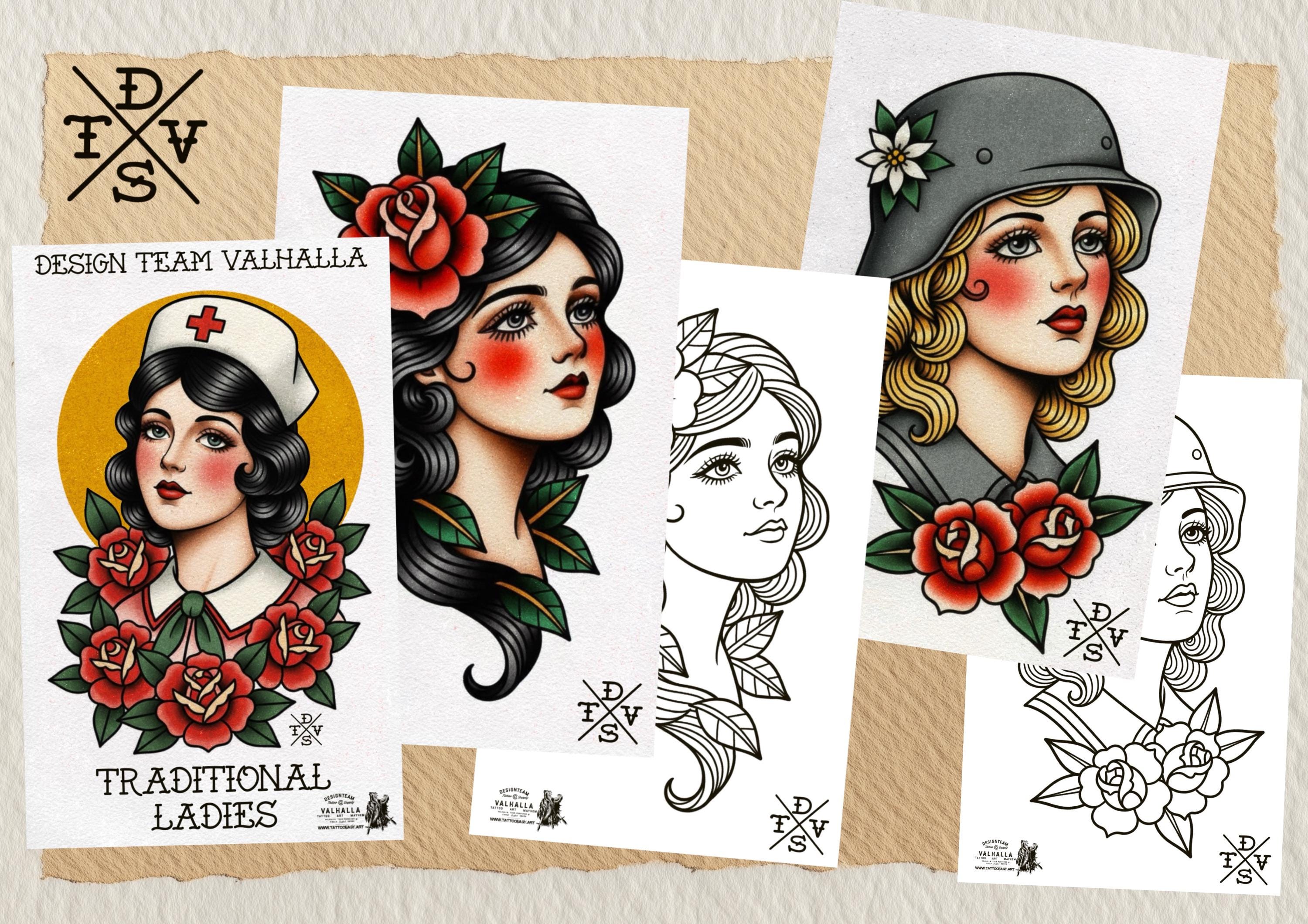 The Traditional Tattoo Artist Ultimate, Procreate kit for artists XXL - The original bundle crafted by hand!