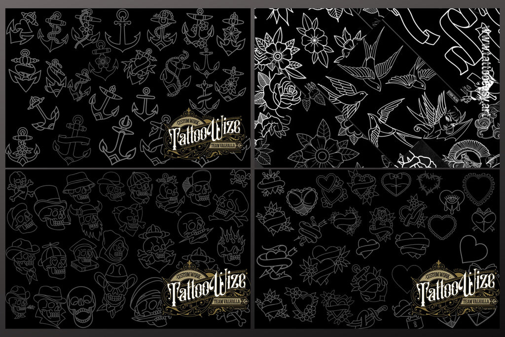 The Traditional Tattoo Artist Ultimate, Procreate kit for artists XXL - The original bundle crafted by hand!