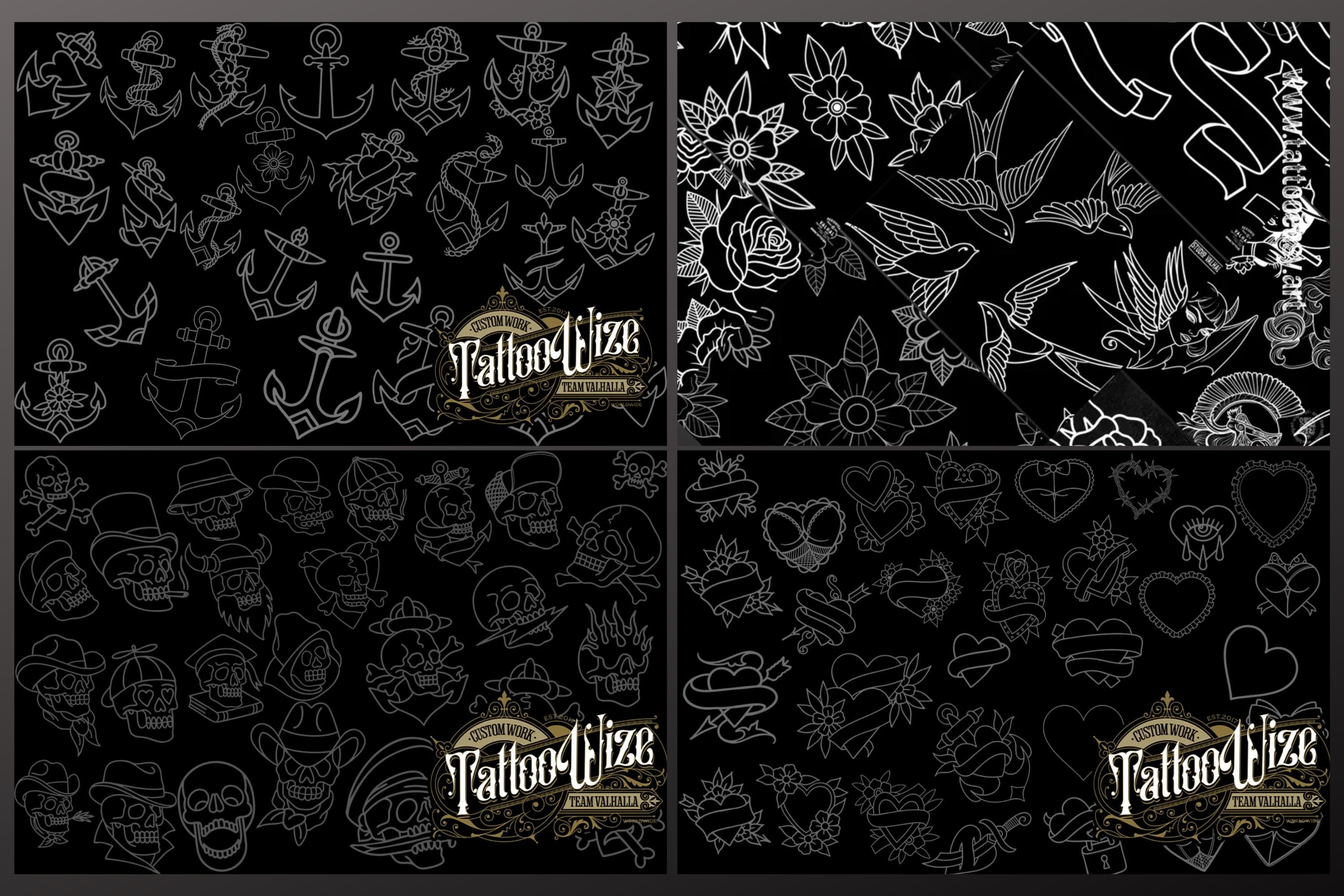 The Traditional Tattoo Artist Ultimate, Procreate kit for artists XXL - The original bundle crafted by hand!