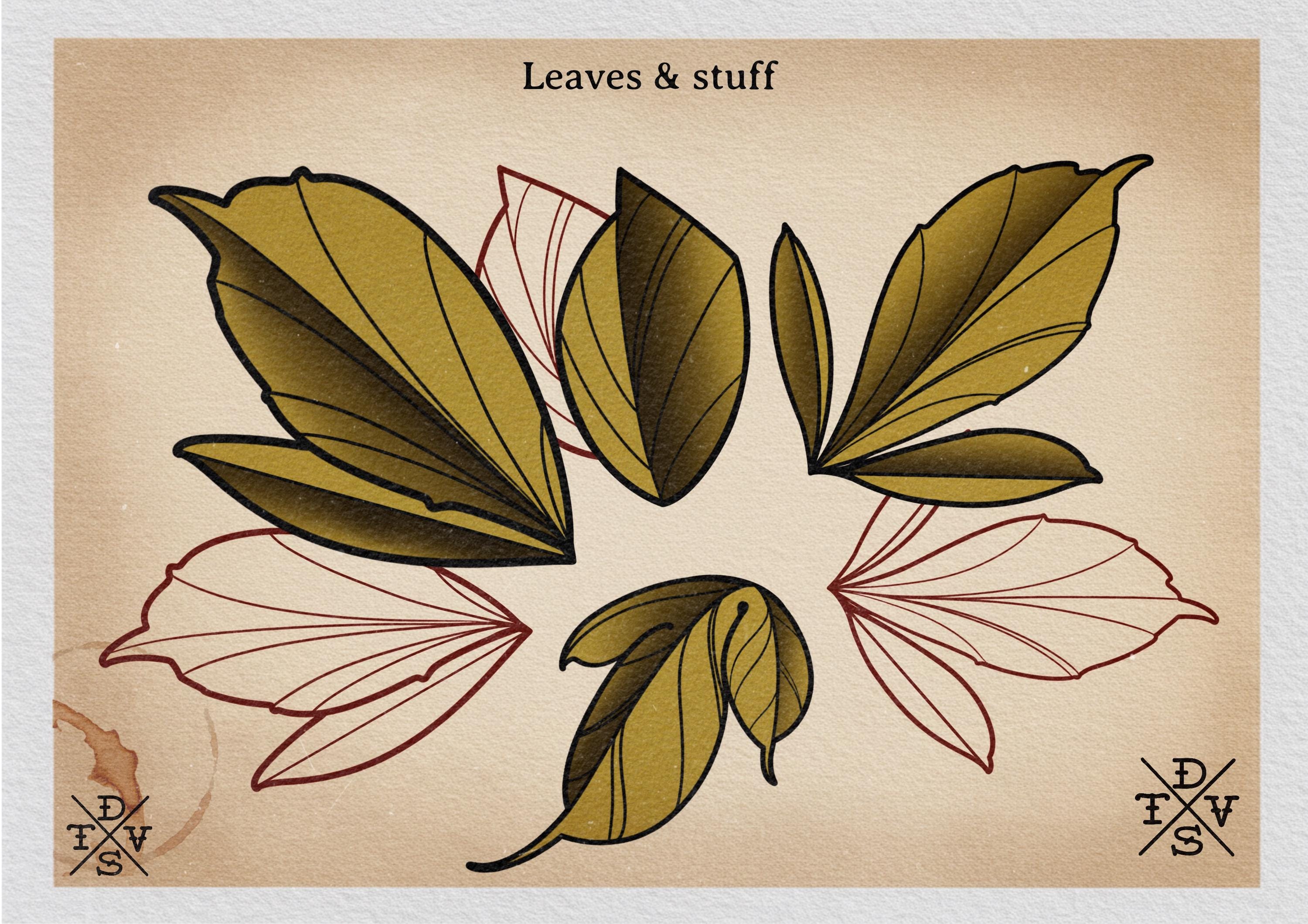 Flowers & Leaves - 180 designs