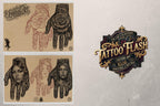 ProcreateTattoo Stamp Brushes, Hand Tattoo ideas ( digital download )