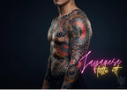 Japanese Tattoo Artist, Watercolor & Flash design kit