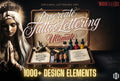 Custom Tattoo Lettering Vol.2 – Procreate Lettering Kit
