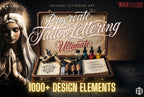 Custom Tattoo Lettering Vol.2 – Procreate Lettering Kit