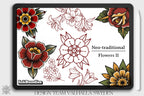 Flowers & Leaves - 180 designs