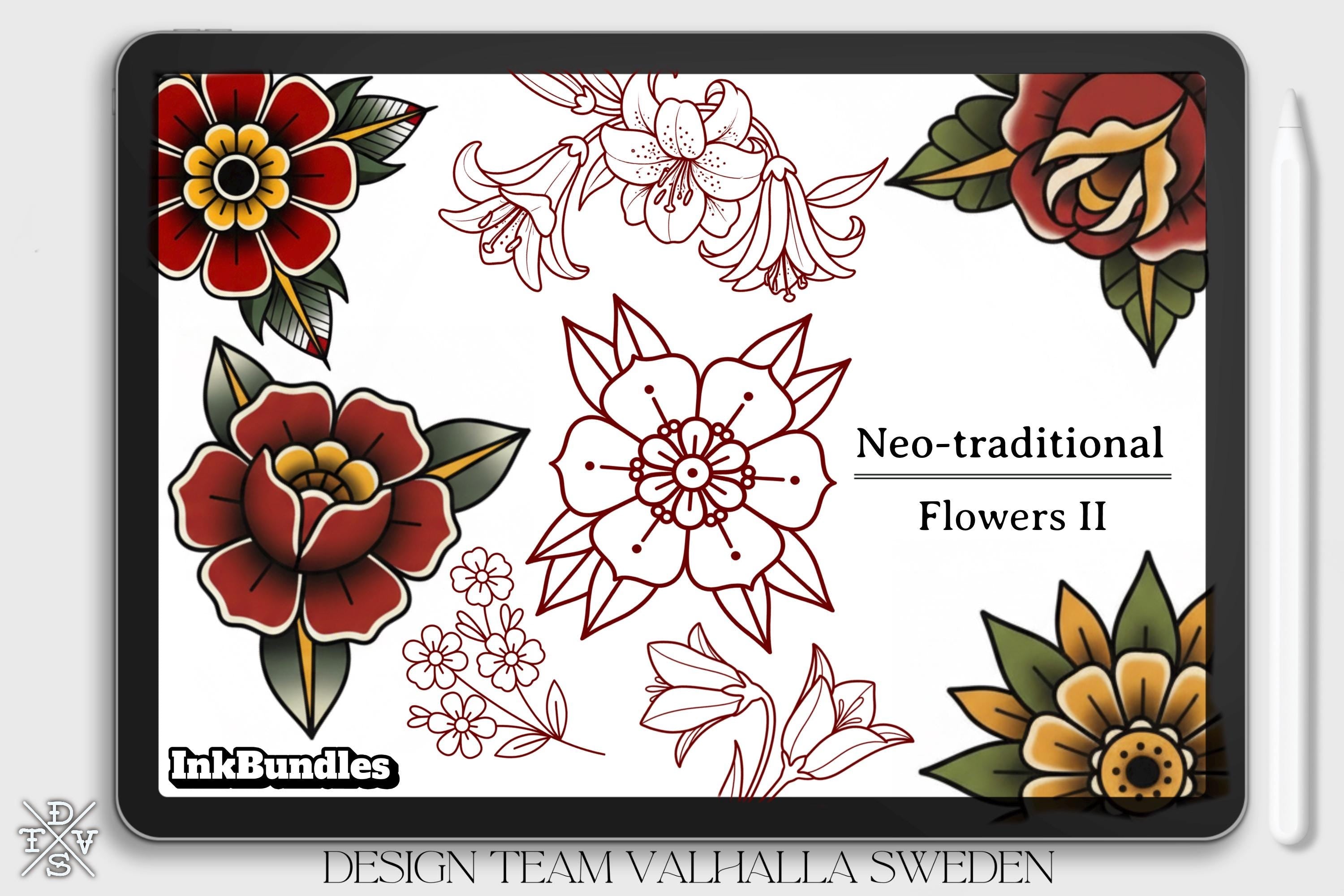 Flowers & Leaves - 180 designs