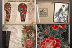 Japanese Tattoo Artist, Watercolor & Flash design kit