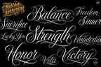 Chicano Lettering kit - Procreate XL | Cholo ( digital download ) Tattoo Fonts design kit