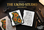Japanese Tattoo Artist, Watercolor & Flash design kit