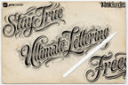 Procreate /Custom lettering brush bundle - creative kit