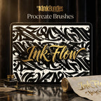 Blackletter Procreate Brushes: Gothic Calligraphy, Tattoo Lettering