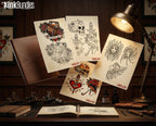 Neo-Traditional vol.1, Procreate creative design kit & custom art! 600+