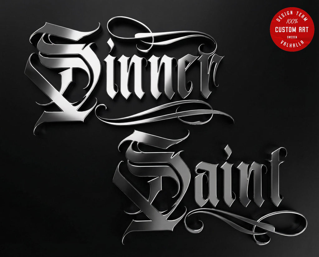 Tattoo Lettering Ultimate Bundle - 1,000+ Procreate Stamps & Brushes
