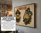 Fire & Torch Tattoo Toolkit, Flame, Lamp PNG Procreate Bundle, Tattoo Flash Brushset for Artists