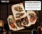 Neo-Traditional vol.1, Procreate creative design kit & custom art! 600+