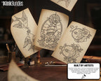 Procreate Tattoo Art Toolkit Bundle - 1,400+ Stamps & Brushes