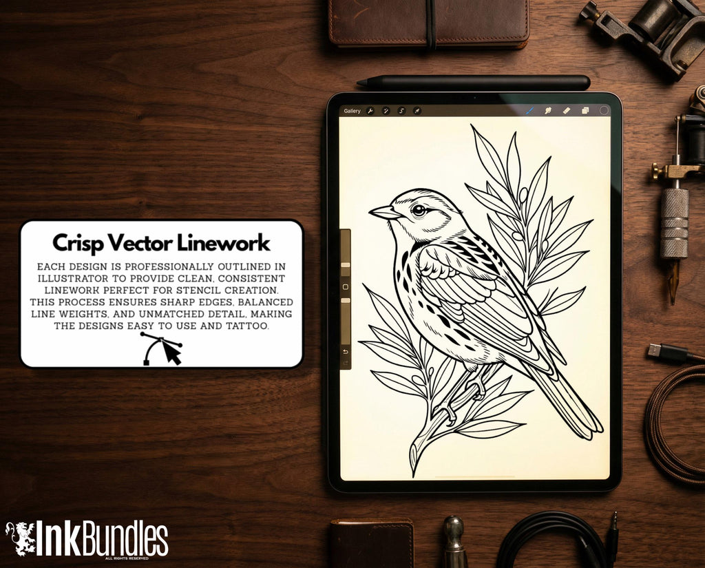 Neo Traditional Birds