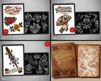 2026 Traditional Tattoo Procreate Stamp Collection