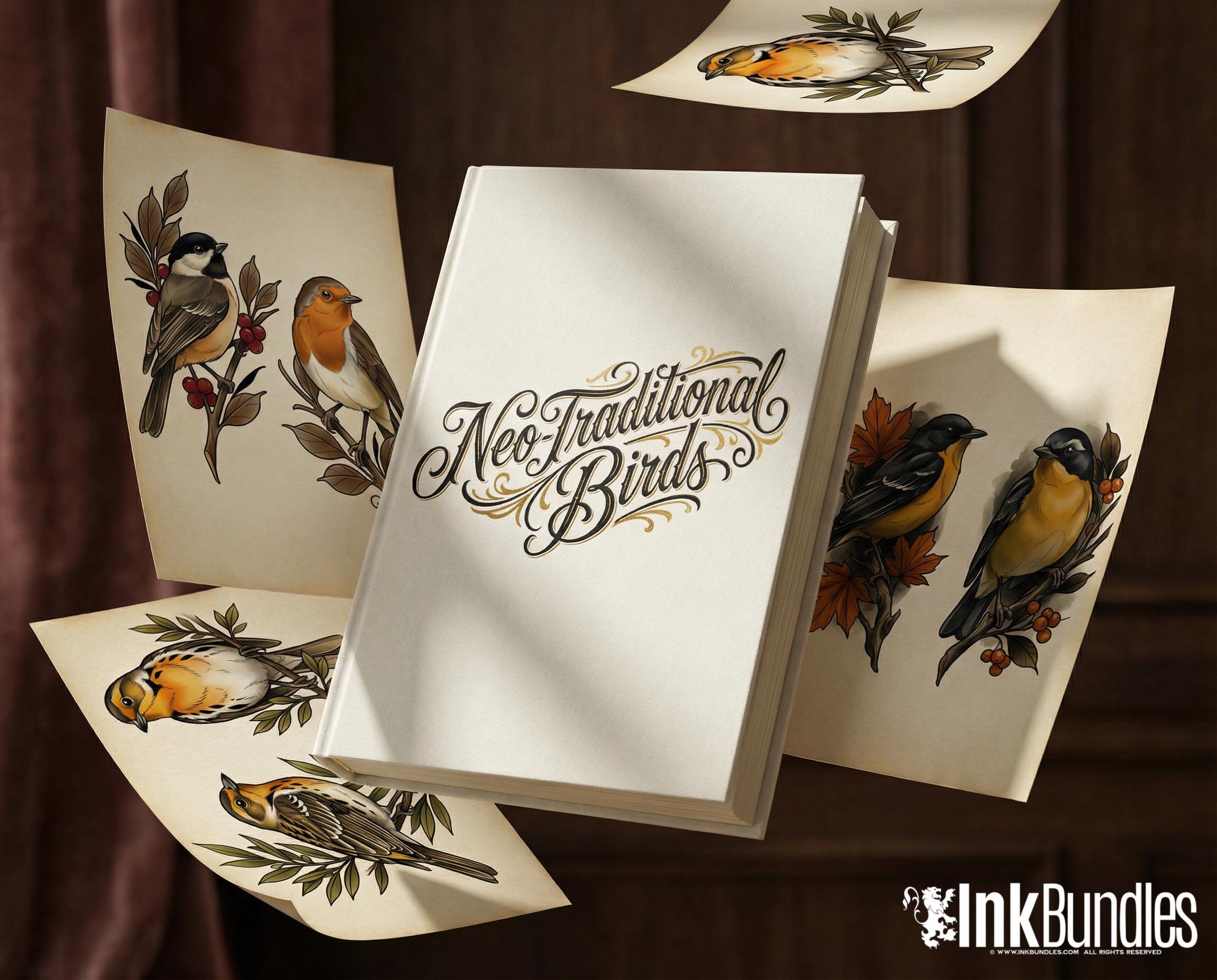 Neo Traditional Birds