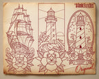 350+ Traditional Tattoo Ideas – Procreate Stamps | Old School