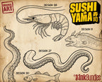 Sushi Yama, Neo-Japanese Flash design kit