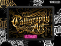 Calligraphy artist, Procreate creative lettering kit for artists