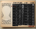Decorative Frames Tattoo Stencil art – Frame templates & Designs Procreate | PNG | PDF Tattoo References