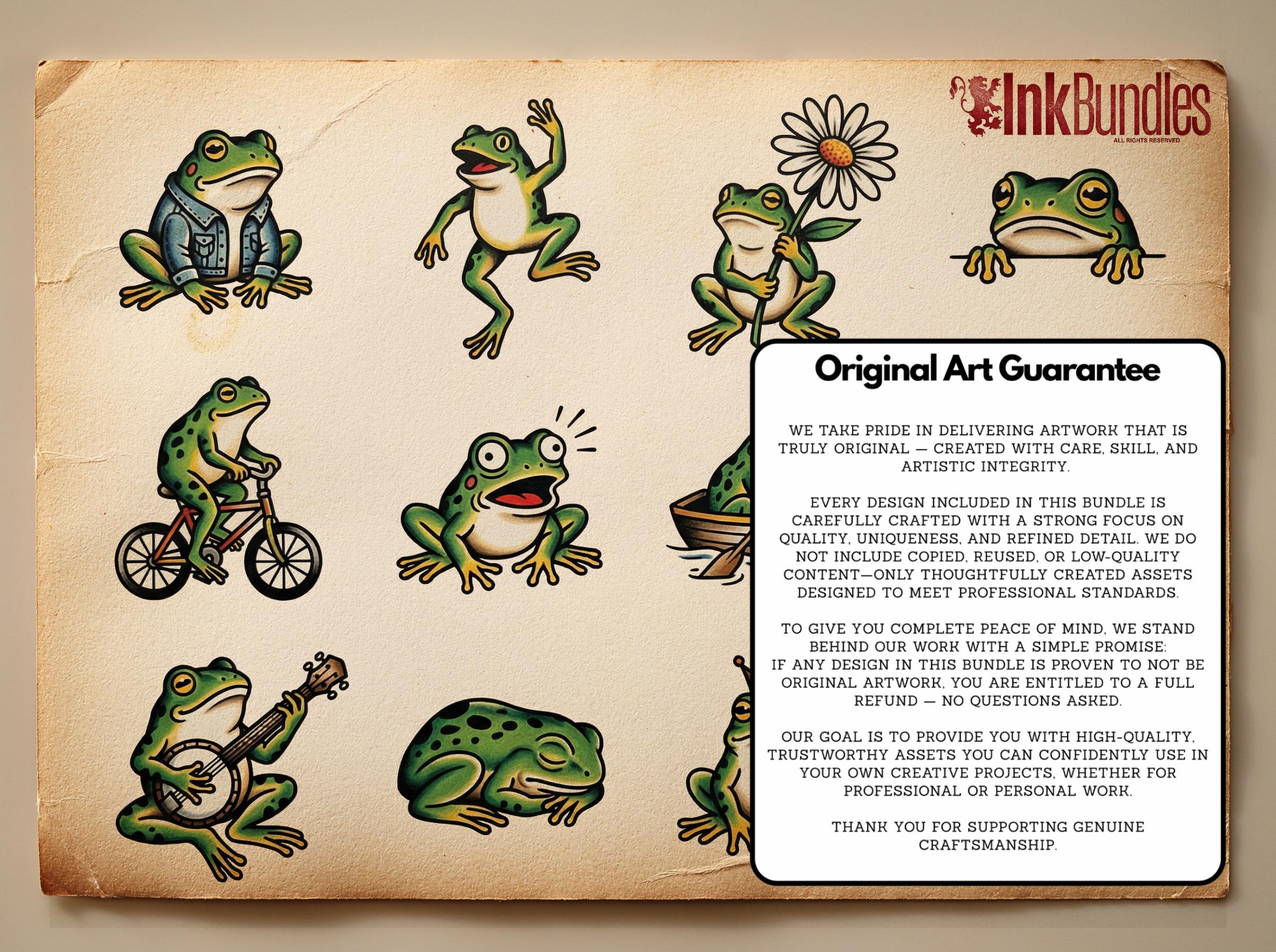 Procreate Barnyard Flash | Old mcflash | unique tattoo stencil collection