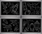 Procreate Tattoo Art Toolkit Bundle - 1,400+ Stamps & Brushes
