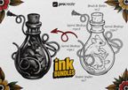 Procreate Tattoo collection 2025 | high resolution stencils | Creative Original Tattoo Stamp Brushes