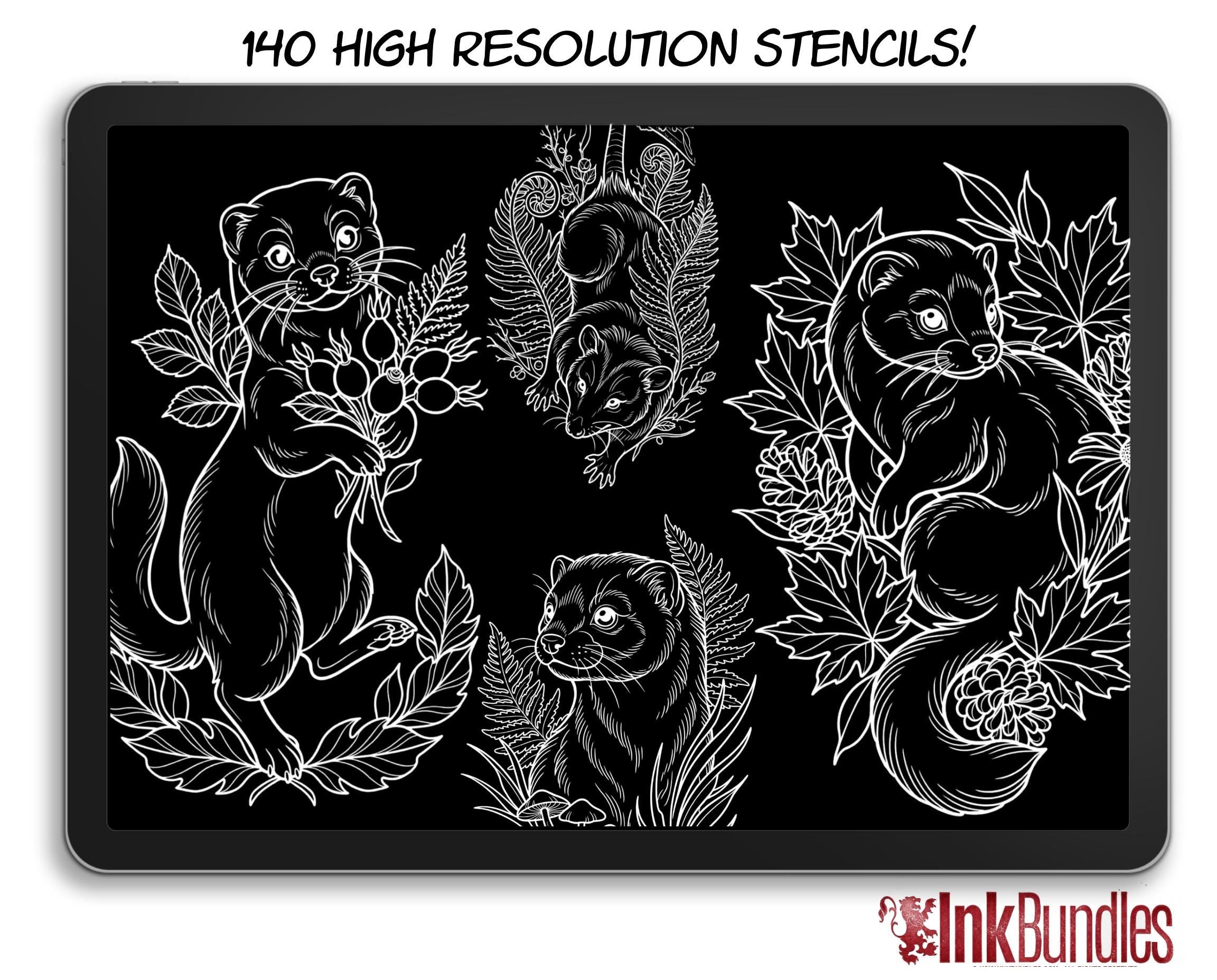 Neo-Traditional Forest Animals / The Enchanted Forest