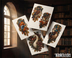 Art Nouveau Ornamental Forest Animals | Procreate| Custom Art | PDF book