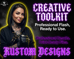 Japanese Tattoo Artist XXL – Procreate Stamps & Watercolor Kit