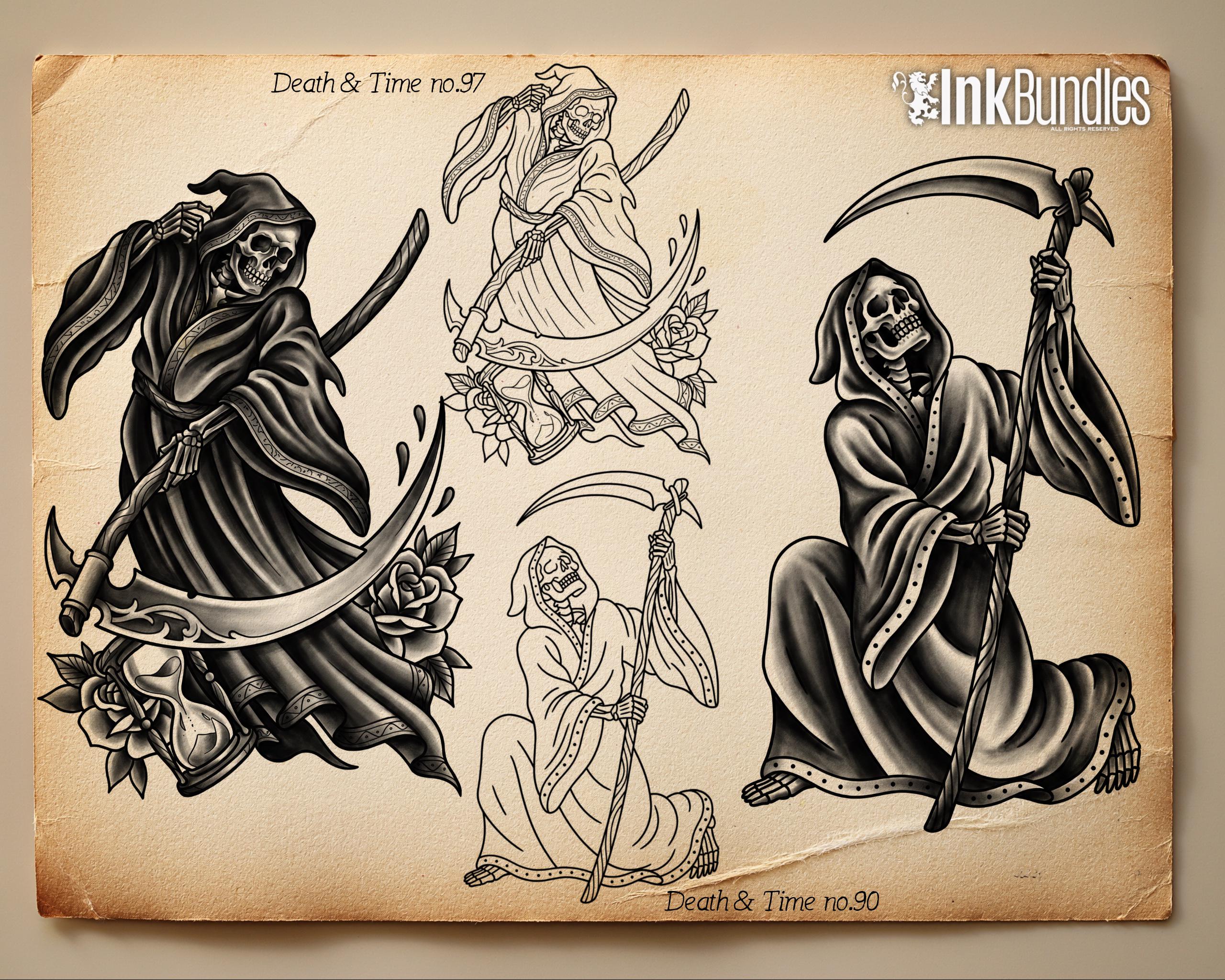 2026 Traditional Tattoo Procreate Stamp Collection