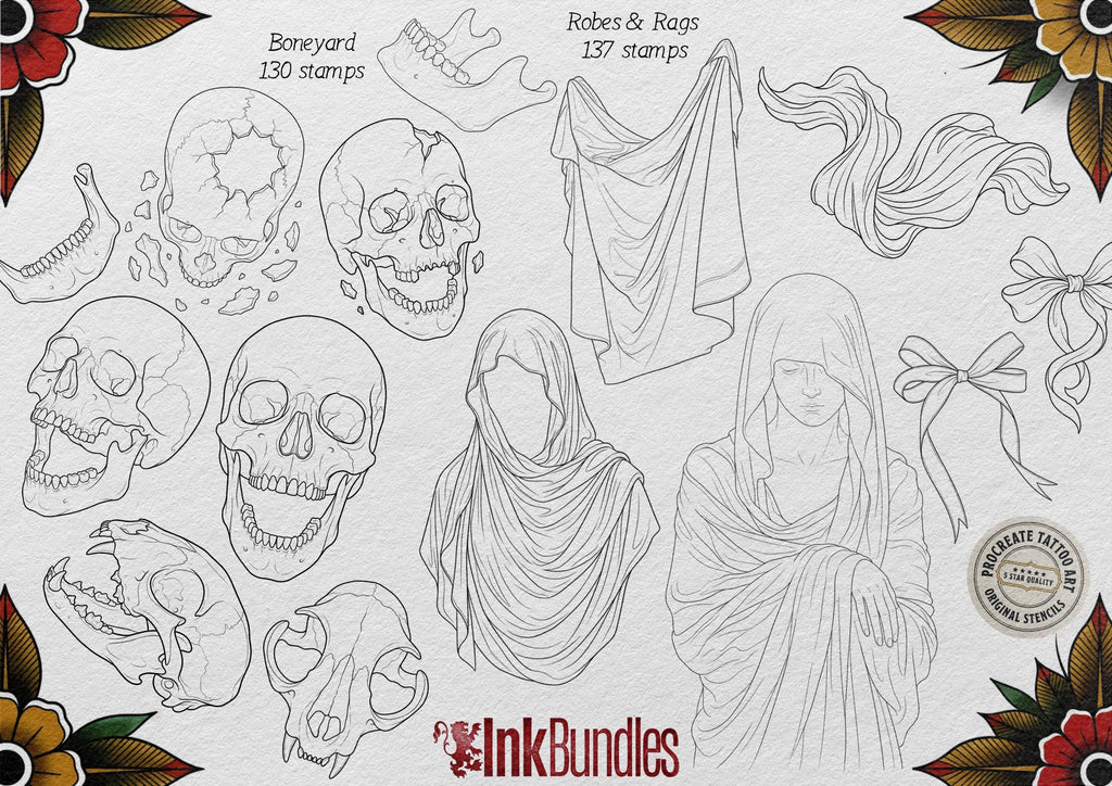 The Tattoo Art Toolkit 2.0 Procreate