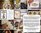 200+ American Traditional Tattoo Designs – Procreate Brushes & PNG Stencils (Digital Download)