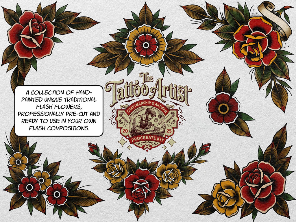 The Tattoo Art Toolkit 2.0 Procreate