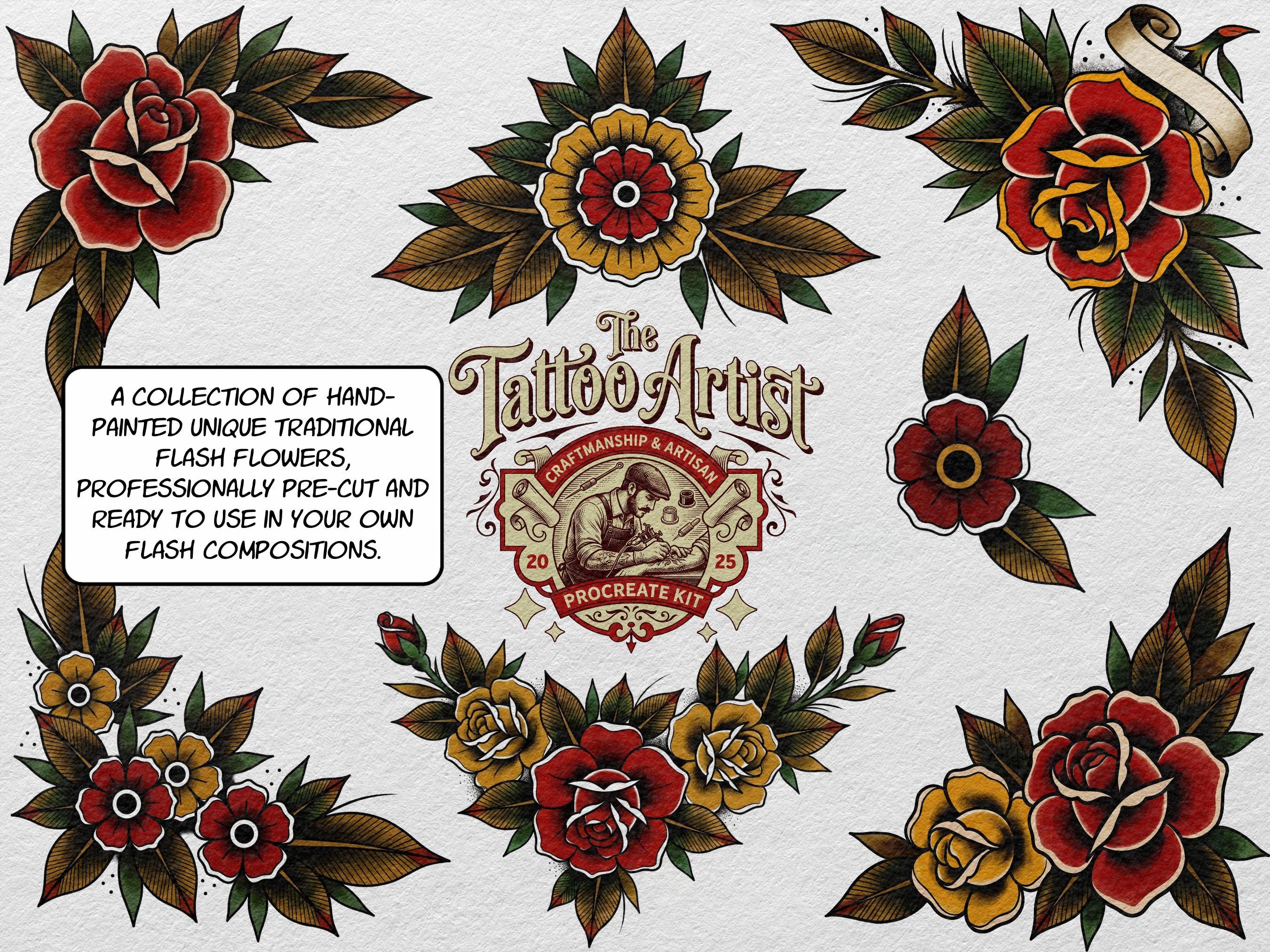 The Tattoo Art Toolkit 2.0 Procreate