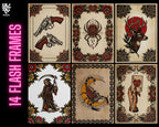 Procreate Tattoo Art Toolkit Bundle - 1,400+ Stamps & Brushes