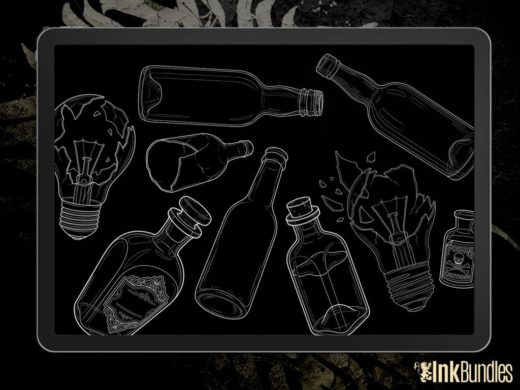 The Tattoo Art Toolkit 2.0 | Neo‑Traditional Semi‑Real Assets