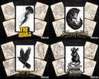 Procreate Tattoo collection 2025 | high resolution stencils | Creative Original Tattoo Stamp Brushes