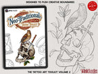 The Tattoo Art Toolkit 2.0 | Neo‑Traditional Semi‑Real Assets