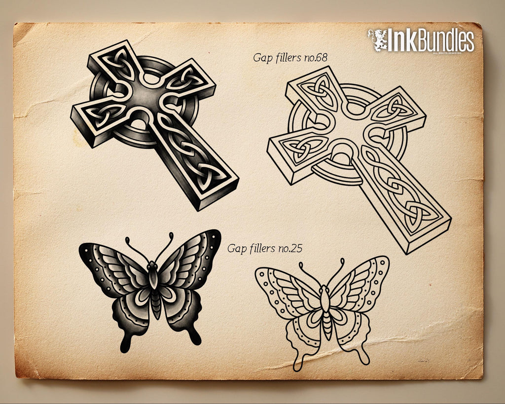 2026 Traditional Tattoo Procreate Stamp Collection