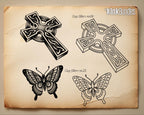 2026 Traditional Tattoo Procreate Stamp Collection