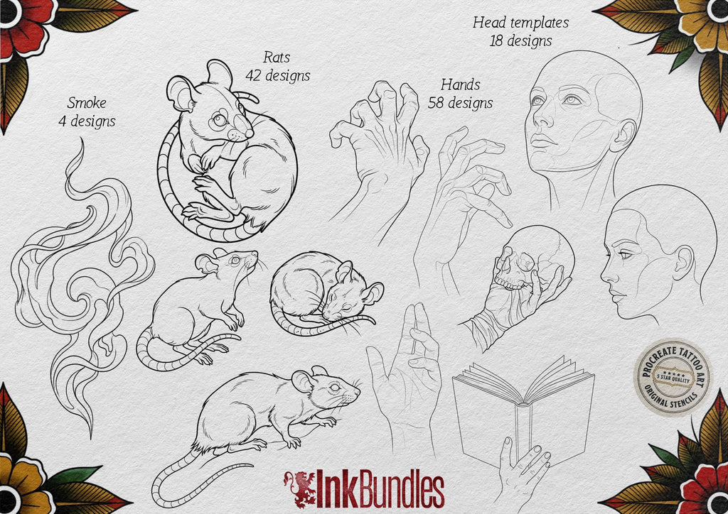 The Tattoo Art Toolkit 2.0 Procreate
