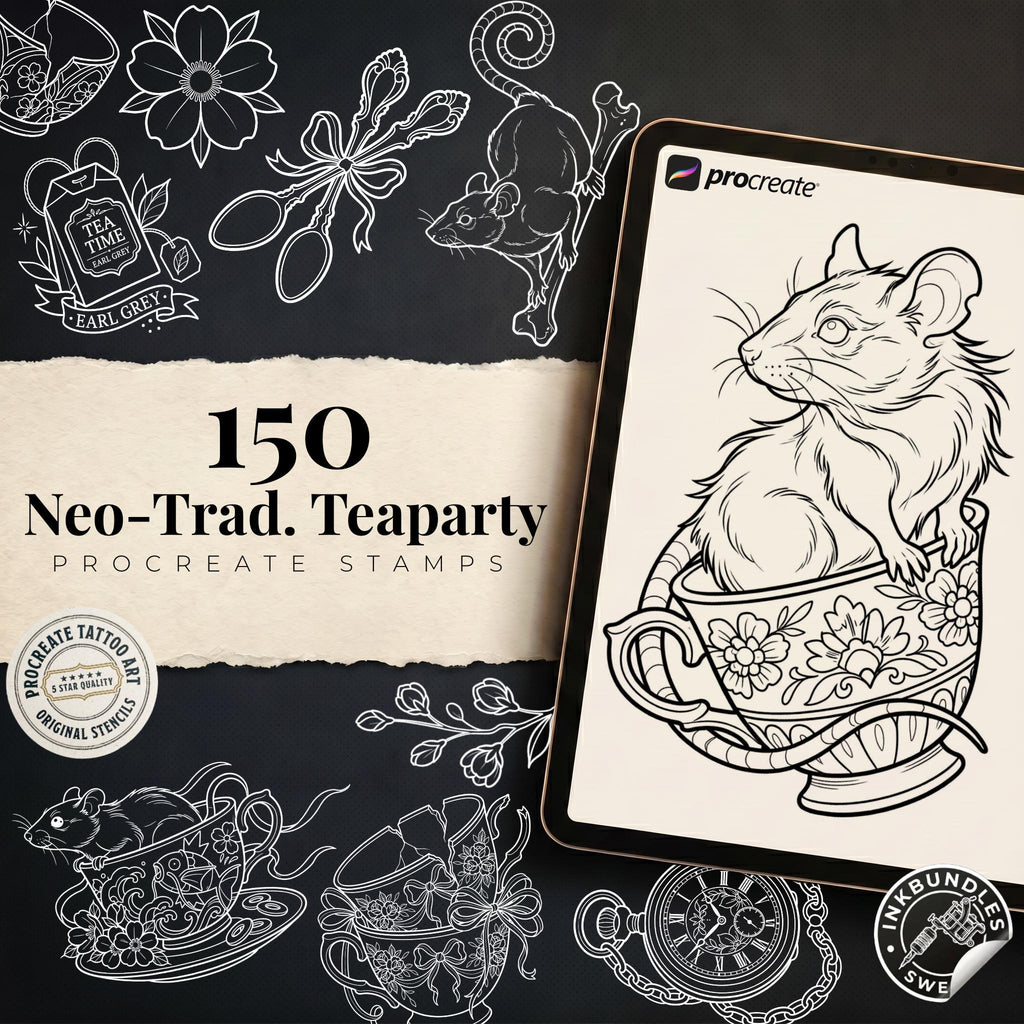Aristocrats Garden Neo Traditional Tattoo Bundle